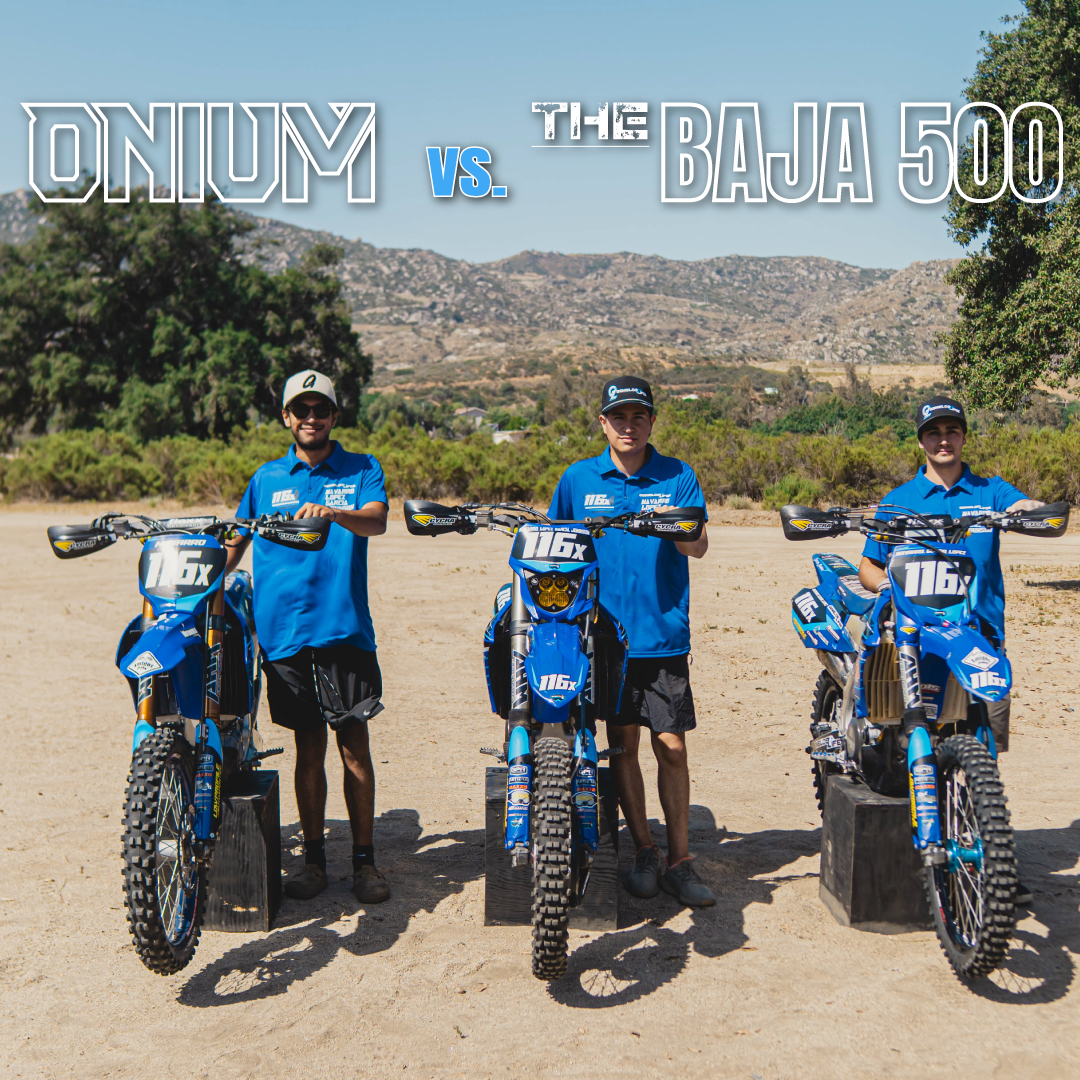 Onium’s Holeshot Goggles Power the 2025 Baja 500 Pro Limited Team