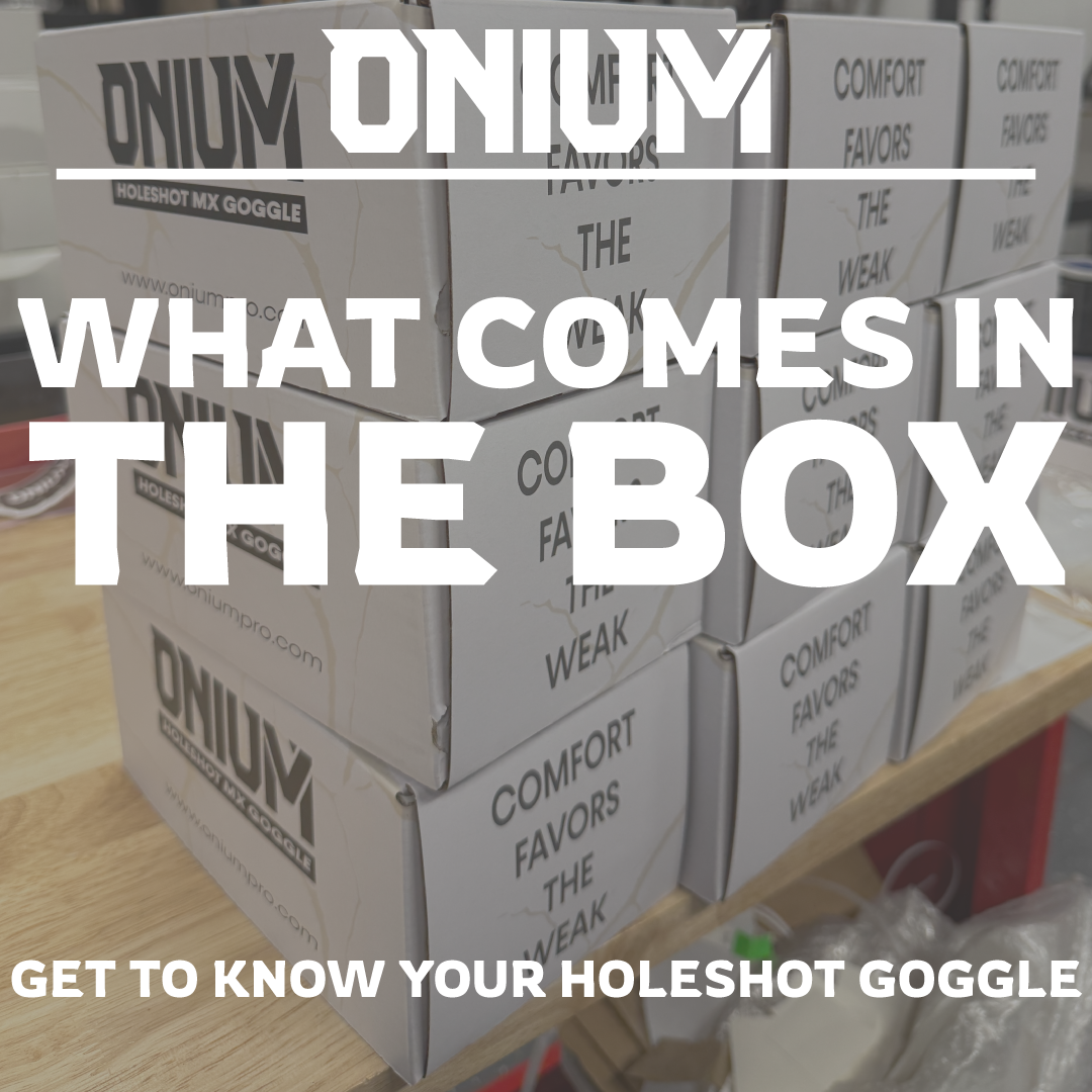 Onium Holeshot MX Goggle: Specs, Features & What's Included